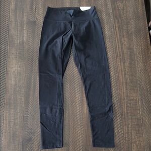 Aerie Black Regular Rise Short Leggings Offline S